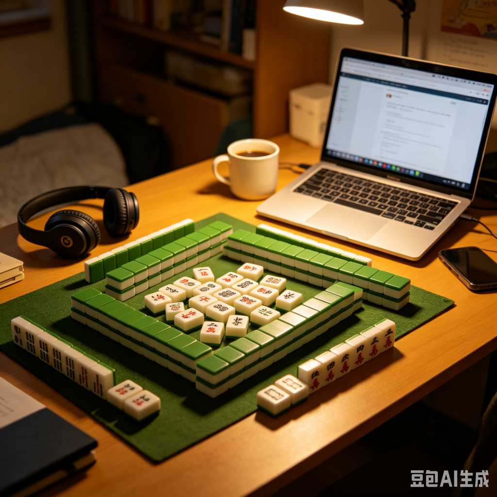 bright color mahjong tiles