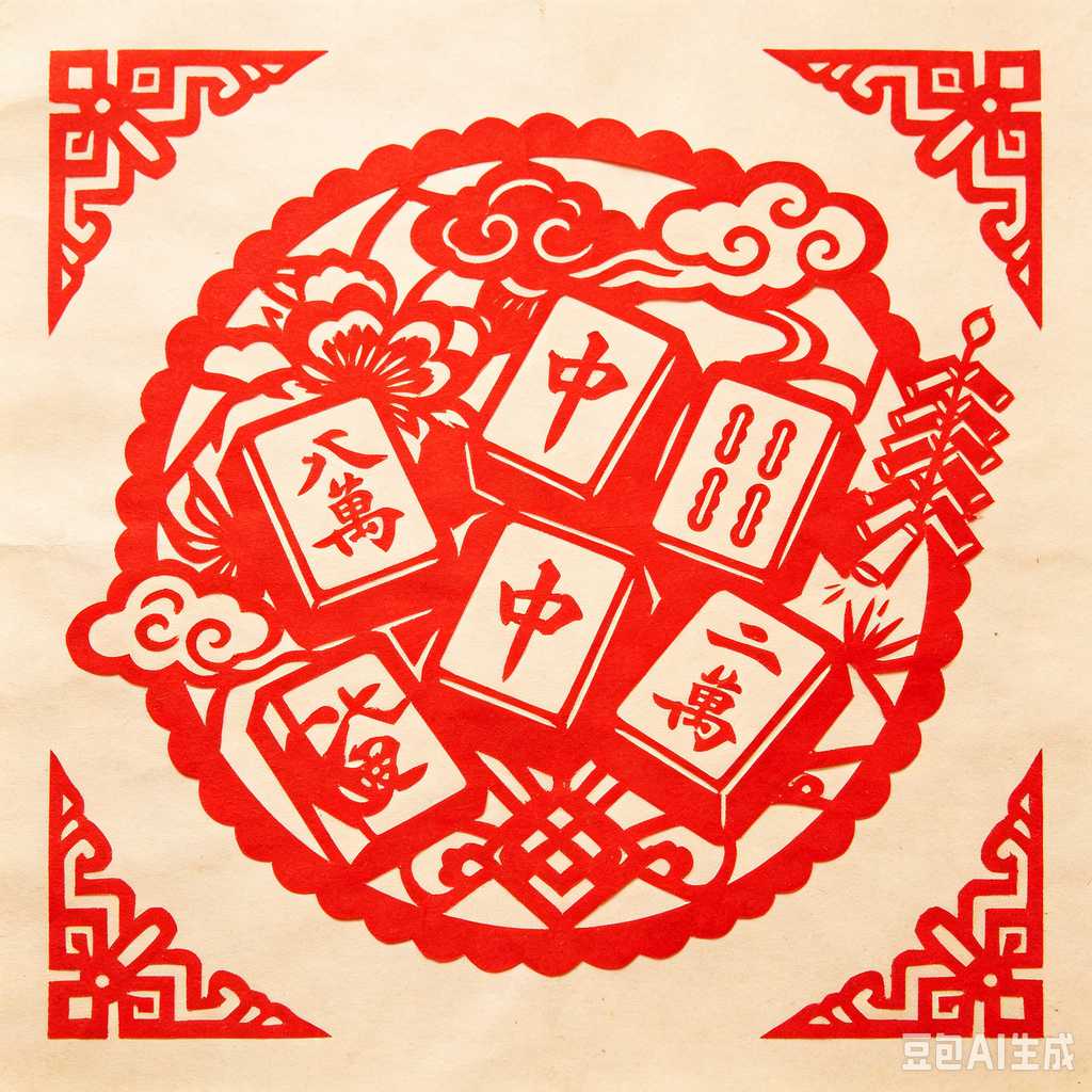 elegant packing mahjong gift